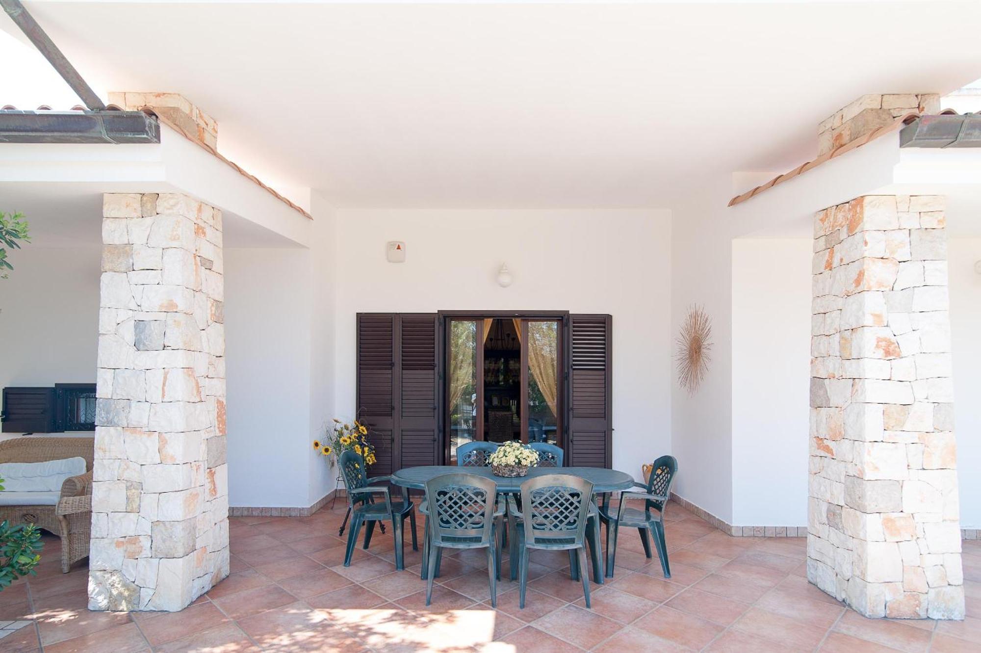 מרינה די מנקוורסה Villa Rose מראה חיצוני תמונה